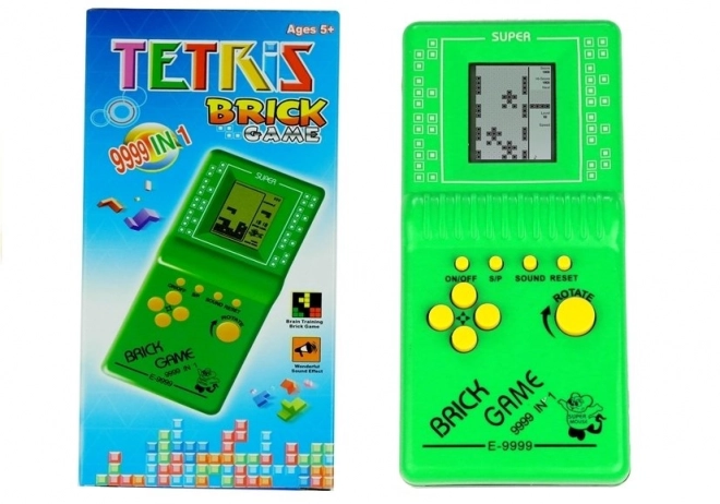 Elektronisches Tetris Taschenversion Grün