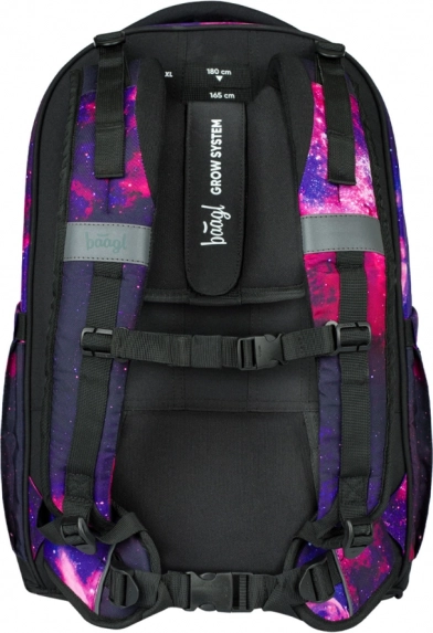 Set Baagl Galaxy: Rucksack, Federmäppchen, Beutel, Sporttasche