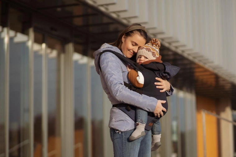 Flexibles Tragen und praktische Details