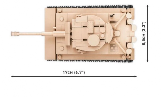 Cobi PzKpfw VI Tiger 131 Modell im Maßstab 1:48