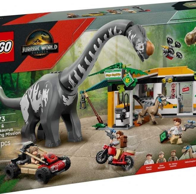 LEGO Jurassic World Auf den Spuren des Titanosaurus und Raptors