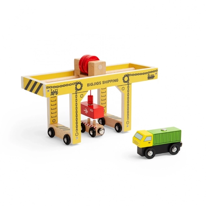 Bigjigs Rail Holz-Portalkran