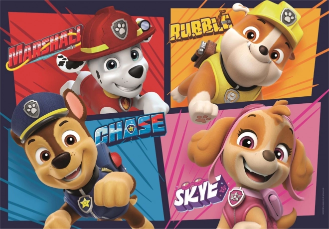 Maxi Puzzle 24 Teile PAW Patrol Super Farbe