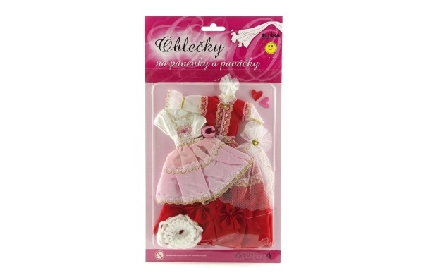 Puppenbekleidung mit Zubehör - 2 Stück