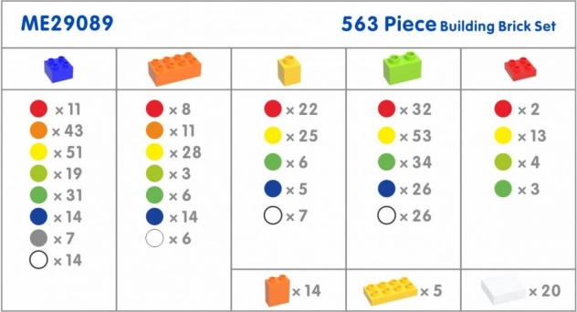 MASTERKIDZ STEM Bauset mit 563 Teilen und 4 Erweiterungen für Paneele