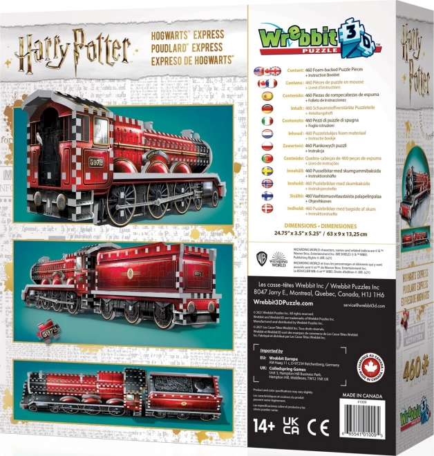 WREBBIT 3D Puzzle Harry Potter: Hogwarts Express