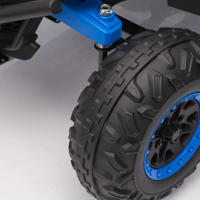 Elektrisches Kinderfahrzeug Buggy Madman UTV-MX blau