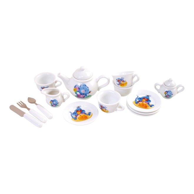 Komplettes 30-teiliges Teeset