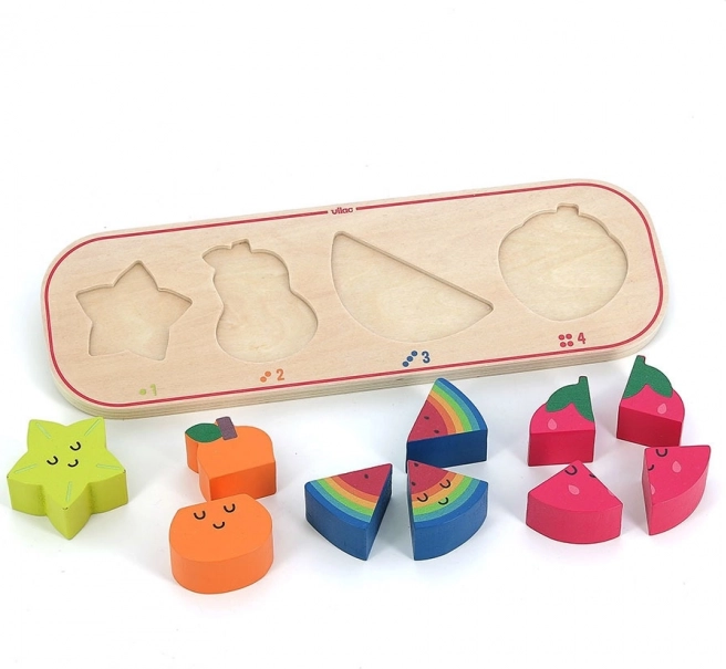 Einlegepuzzle Ich lerne Obst zählen Sarah Betz