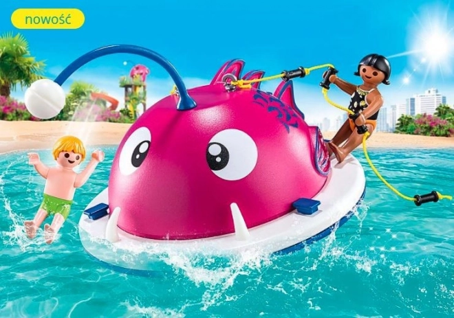 Playmobil Familien Spaß Schwimmender Kletterinsel