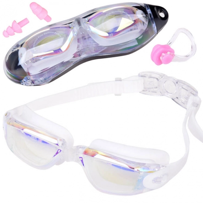 Professionelle Schwimmbrille Set für Erwachsene und Kinder