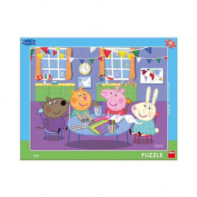 Puzzle Peppa Wutz für Kinder 40 Teile