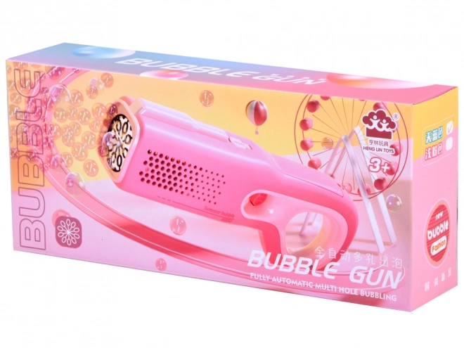 Maschinengewehr Seifenblasen Spielzeug – Rosa