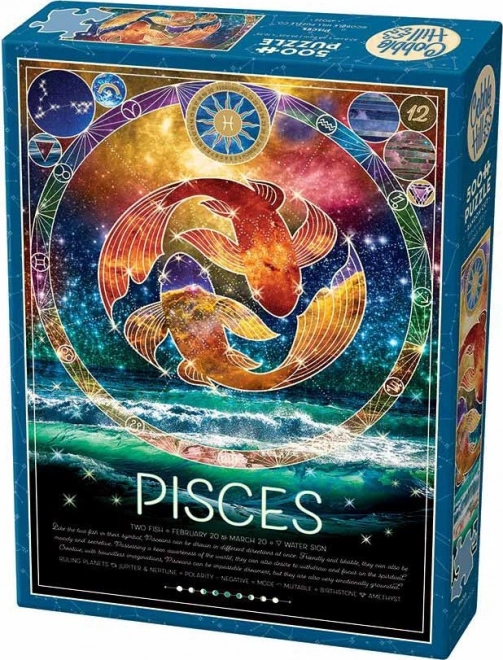 Cobble Hill Puzzle Fische Zodiac 500 Teile