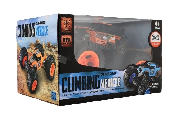 Auto RC Off-Road Off-Road 2,4GHz Kunststoff 32cm Akkupack+Batterien in Box 38x23x26cm – Orange