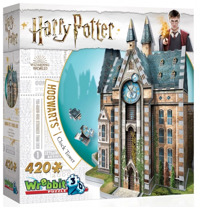WREBBIT 3D Puzzle Harry Potter: Uhrturm Hogwarts