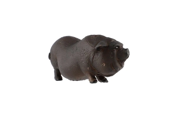 Vietnamesisches Hängebauchschwein Plastikfigur 7cm im Beutel