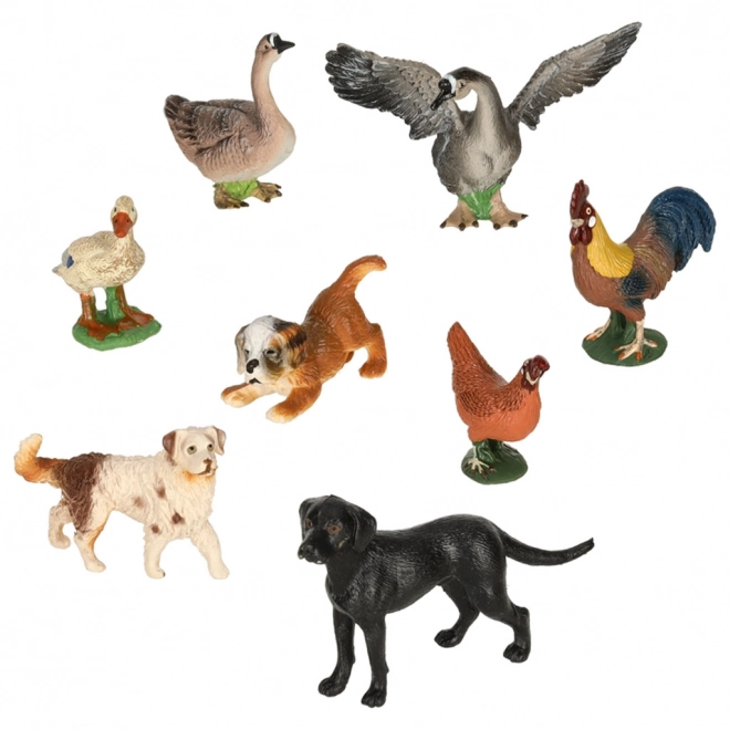 Zoo-Tierfiguren Spielset 28-teilig