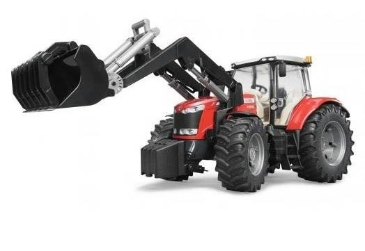 Bruder Traktor Massey Ferguson mit Frontlader