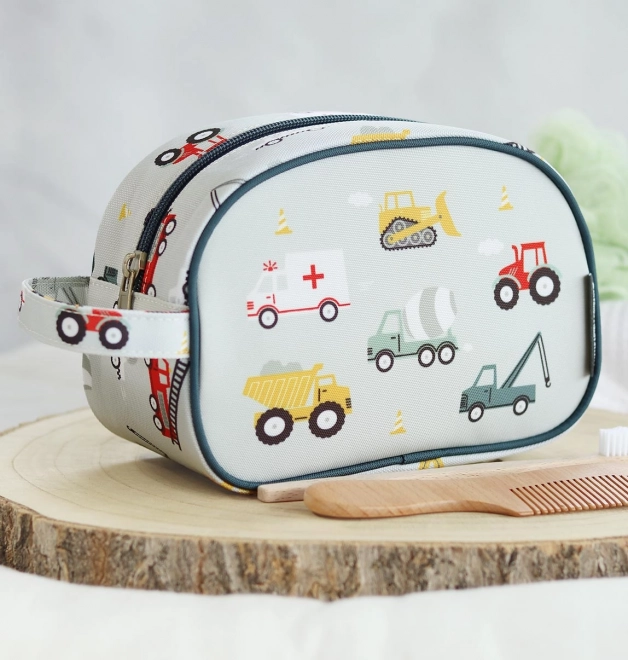 A Little Lovely Company Kosmetiktasche – Fahrzeuge