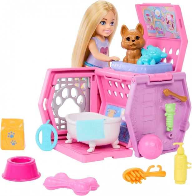 Barbie Chelsea Hundetransporter