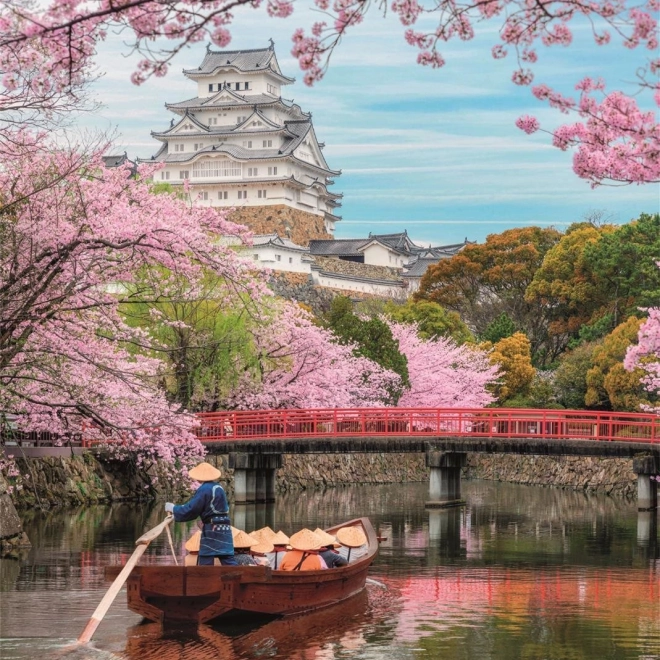 Clementoni Puzzle Himeji Schloss im Frühling 1000 Teile