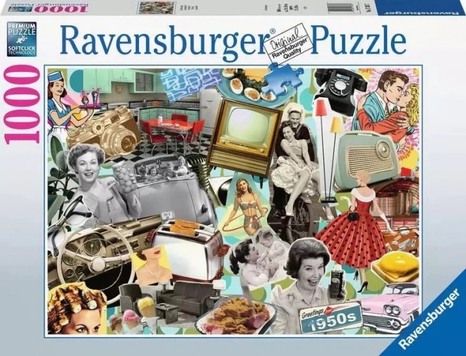 Ravensburger Puzzle 1000 Teile - Die 50er Jahre