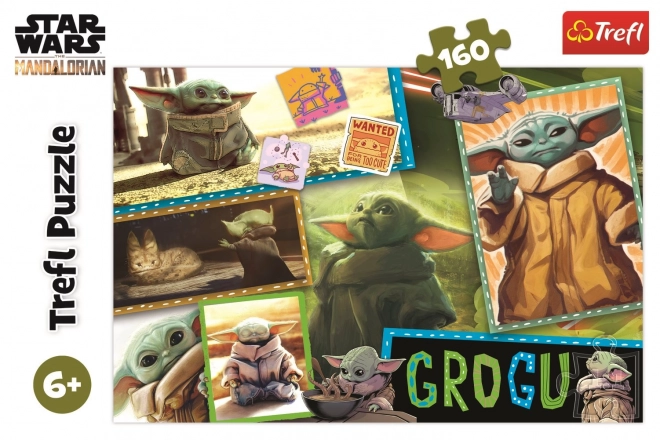 Puzzle Star Wars Mandalorian: Grogu 160 Teile