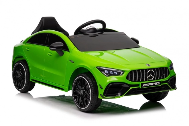 Elektrisches Kinderauto Mercedes CLA 45s AMG grün 4x4