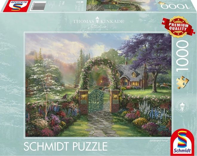 Schmidt Puzzle Hütte mit Kolibris 1000 Teile