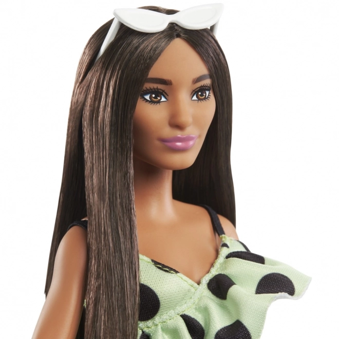 Barbie Fashionistas Puppe im gepunkteten Overall