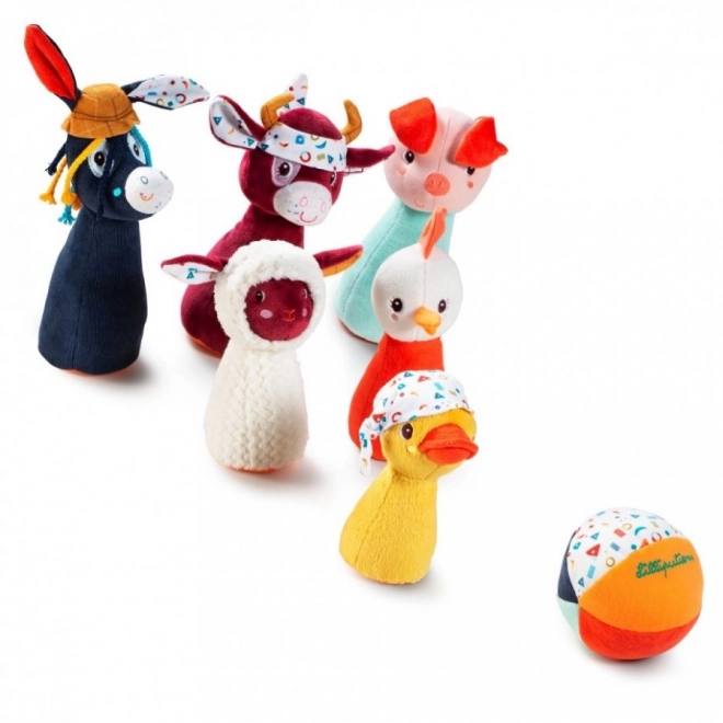 Lilliputiens Bauernhof Kegelspiel