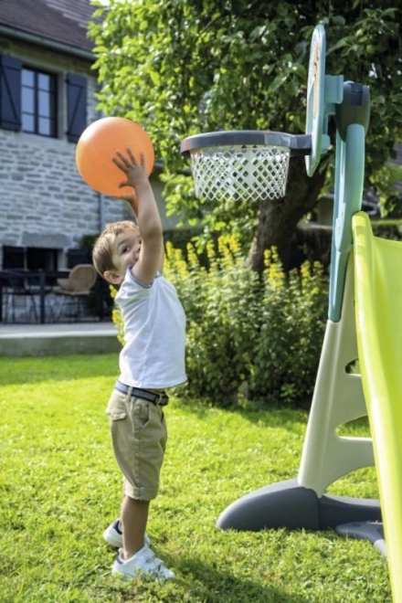 Basketballkorb für Rutschen