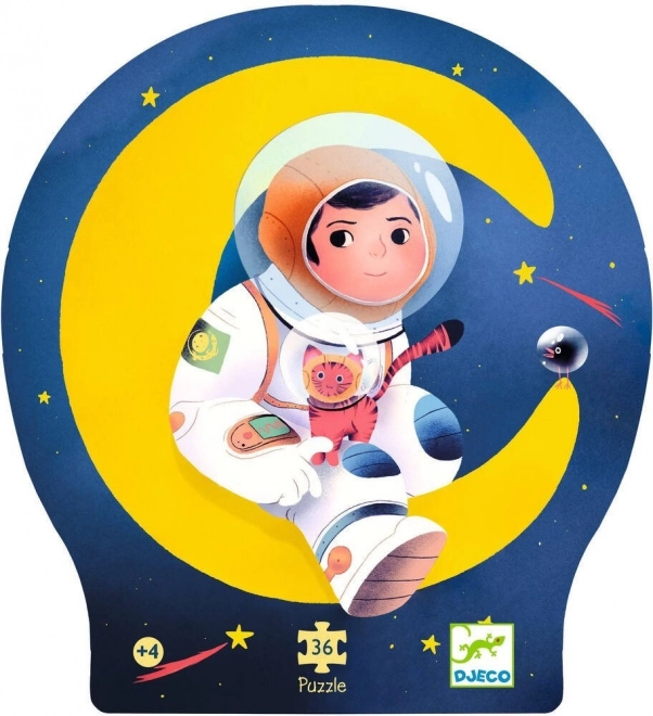 Puzzle Astronaut auf dem Mond 36 Teile