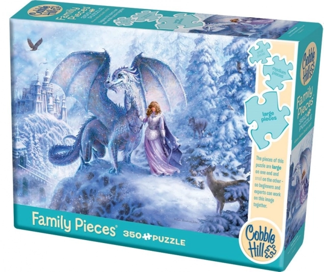 Familienpuzzle Eisdrache 350 Teile