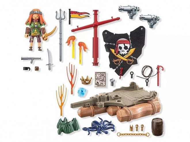 Piratenfloß mit Schatz von PLAYMOBIL