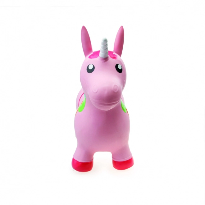 Hüpfendes Tier Einhorn - Rosa