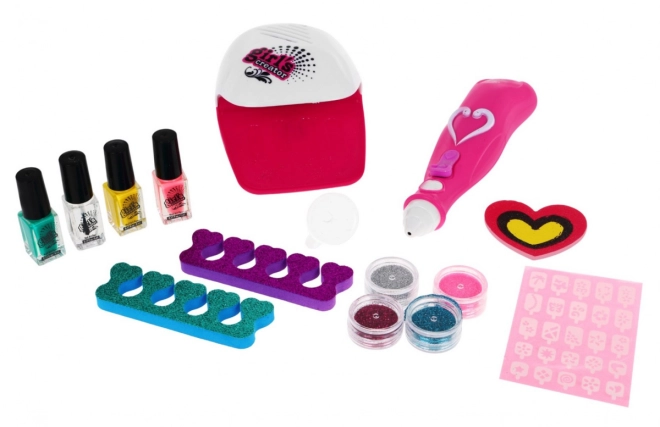 Komplettes Studio für Kinder-Maniküre