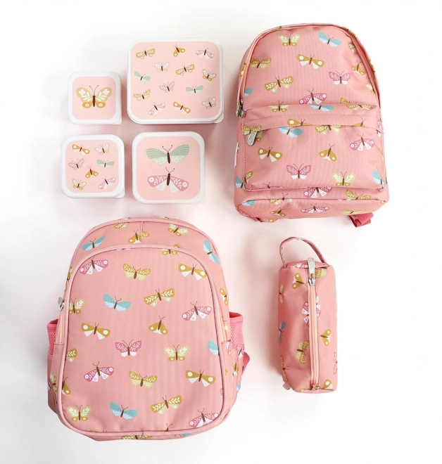 A Little Lovely Company Kleiner Kinderrucksack – Schmetterlinge