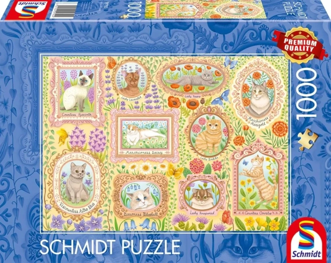 Puzzle Aristokratische Katzen 1000 Teile