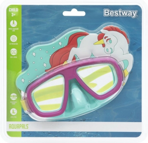 Kinder Schwimmbrille Einhorn Bestway