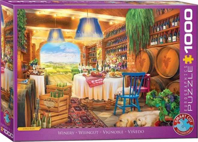 Puzzle Weingut 1000 Teile Eurographics