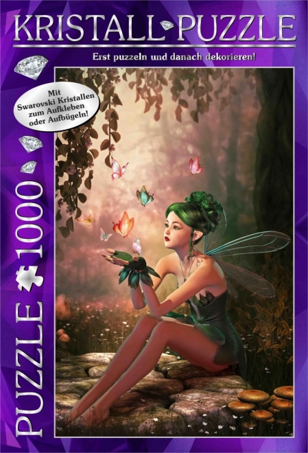 Puzzle mit Swarovski Kristallen Feenwald 1000 Teile