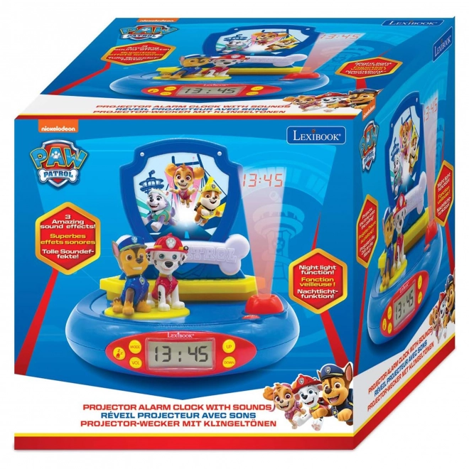 3D-Projektor-Wecker Paw Patrol