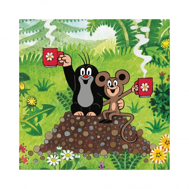 DINO Puzzle Der kleine Maulwurf und Kamille 60 Teile