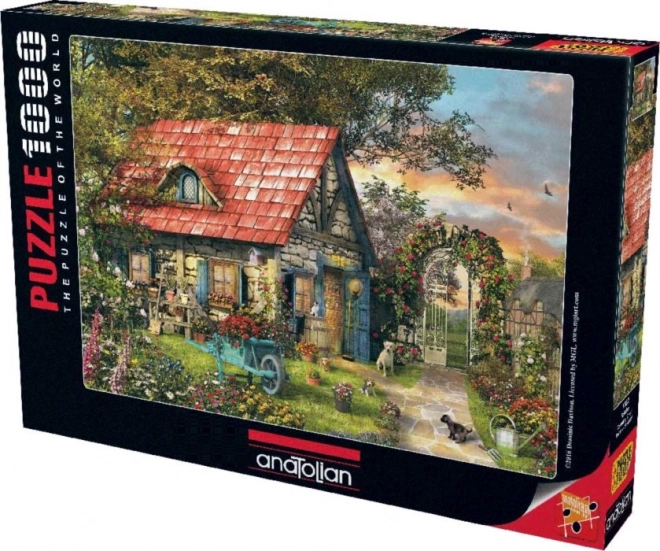 Ländliches Häuschen Puzzle 1000 Teile