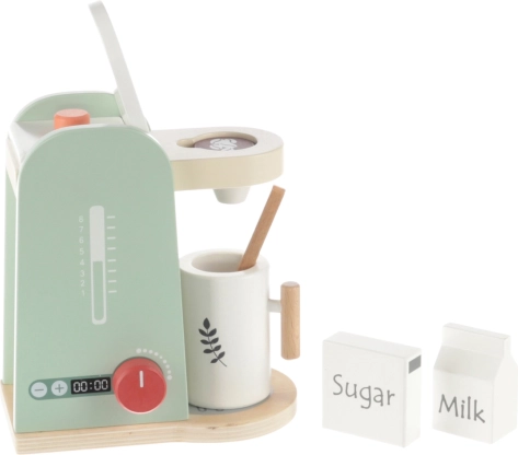 Holz-Kaffeemaschine Set, Wood
