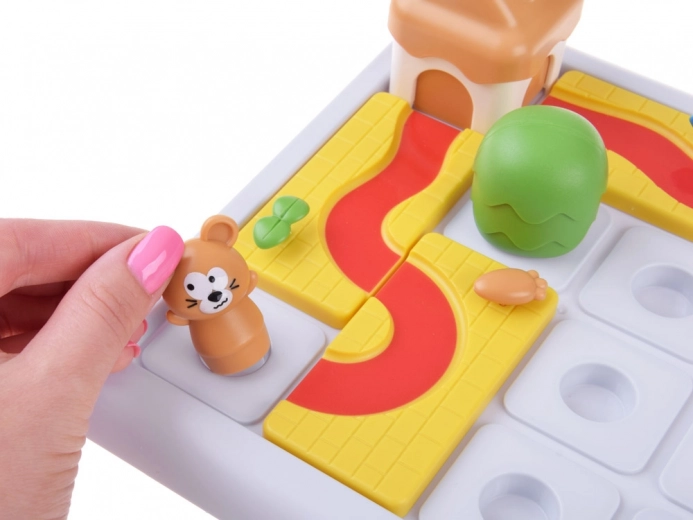 Zwei getrennte Routen für Maus und Katze