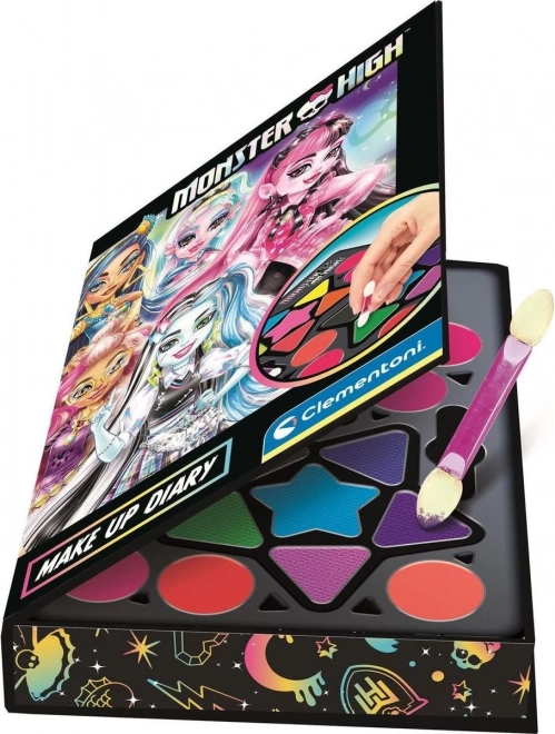 Clementoni Make-up-Tagebuch Monster High