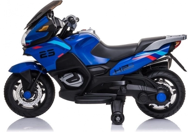 Kinderakku-Motorrad Blau